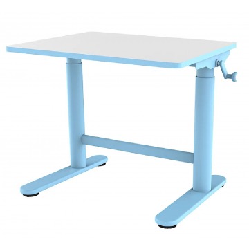 Niebieskie regulowane biurko dla dzieci - Otiso