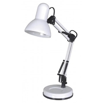 Biała lampka kreślarska na biurko - S273-Terla
