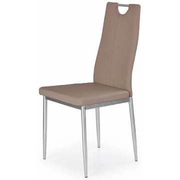 Krzesło tapicerowane Vulpin - cappuccino