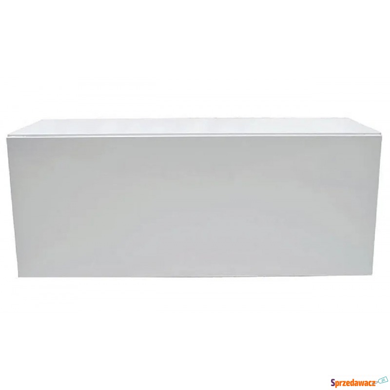 Biała minimalistyczna szafka wisząca RTV 100 cm... - Szafki biurowe - Dębica