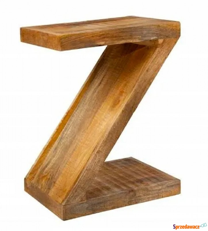 Drewniany stolik kawowy do salonu z półką - S... - Stoły, stoliki, ławy - Wołomin