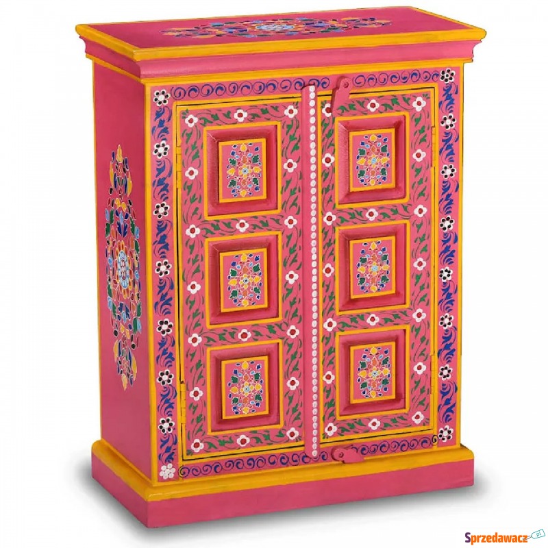 Różowa szafka w stylu vintage - Vares - Szafki biurowe - Ełk