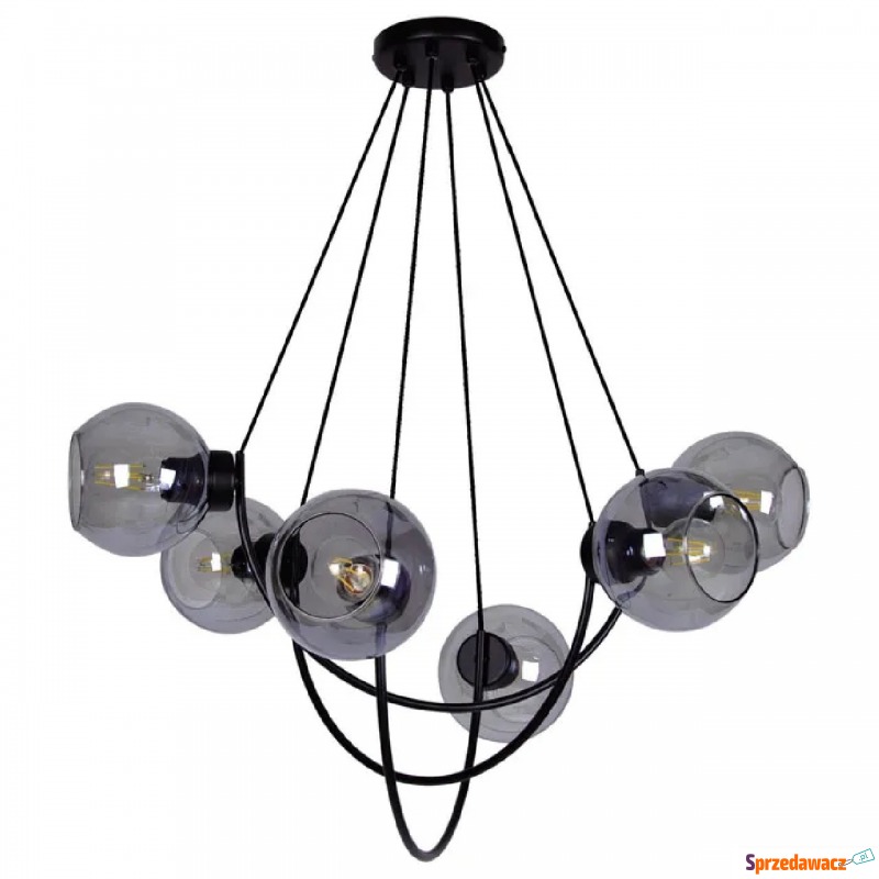 Industrialny żyrandol nad stół - S102-Fixo - Lampy wiszące, żyrandole - Płock