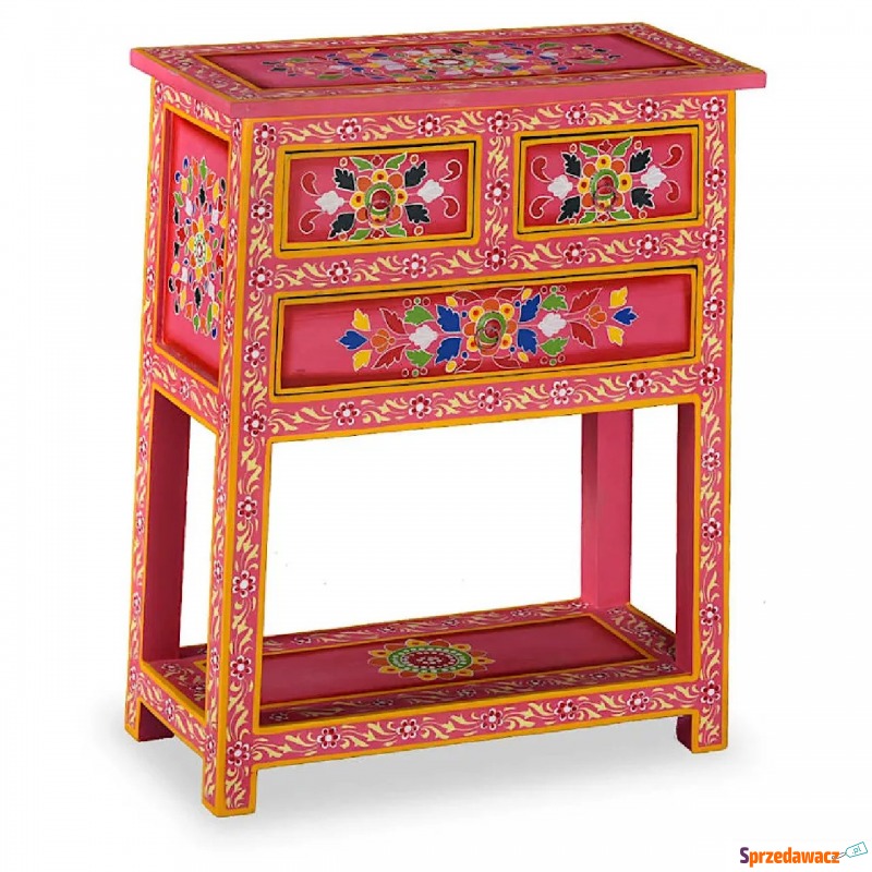 Różowa szafka w stylu rustykalnym - Cahir - Szafki biurowe - Włocławek