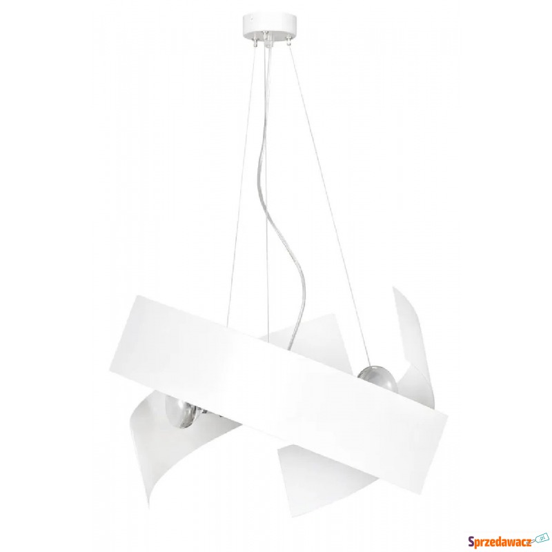 Biała nowoczesna lampa wisząca regulowana - D... - Lampy wiszące, żyrandole - Bielsk Podlaski