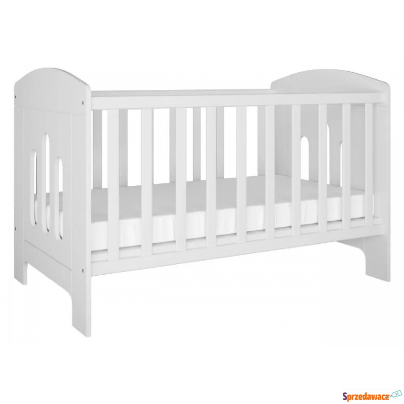 Białe łóżeczko dla niemowlaka - Pinokio 3S - Łóżka - Częstochowa