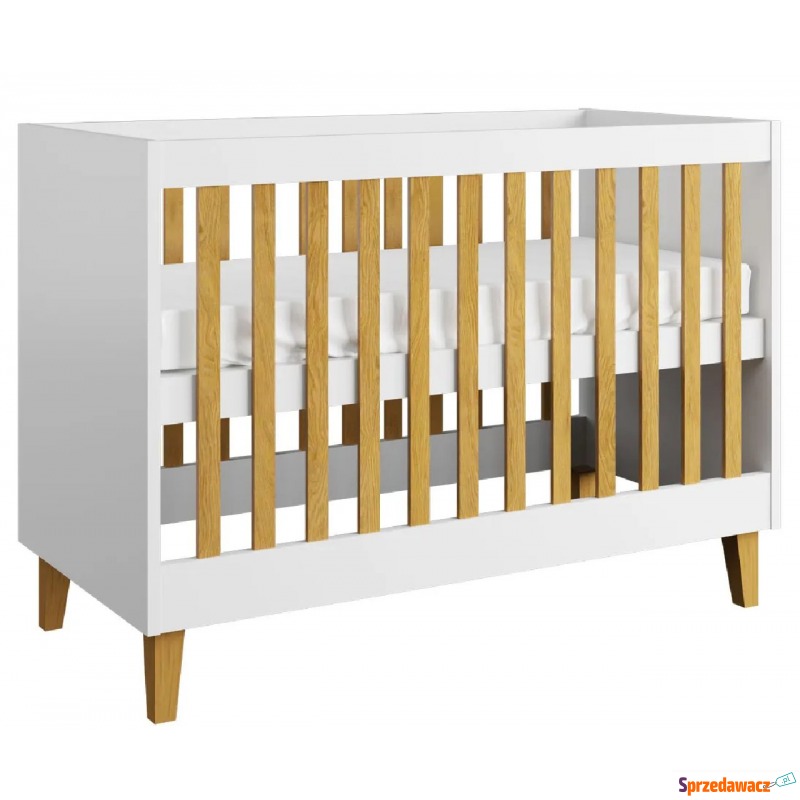 Białe łóżeczko niemowlęce - Maurycy 6X - Łóżka - Malbork