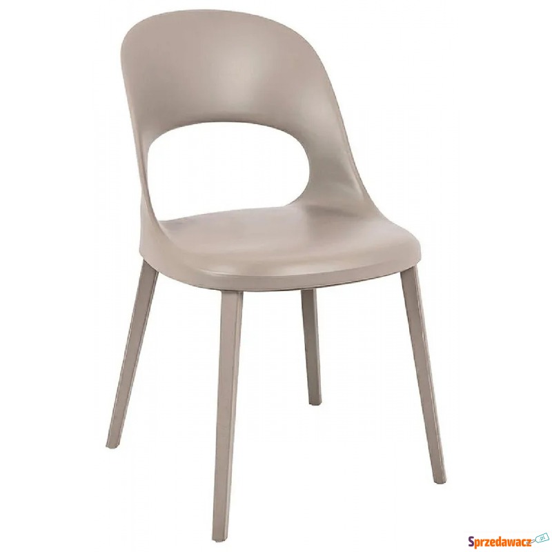 Szare nowoczesne krzesło - Prolis - Krzesła kuchenne - Skierniewice