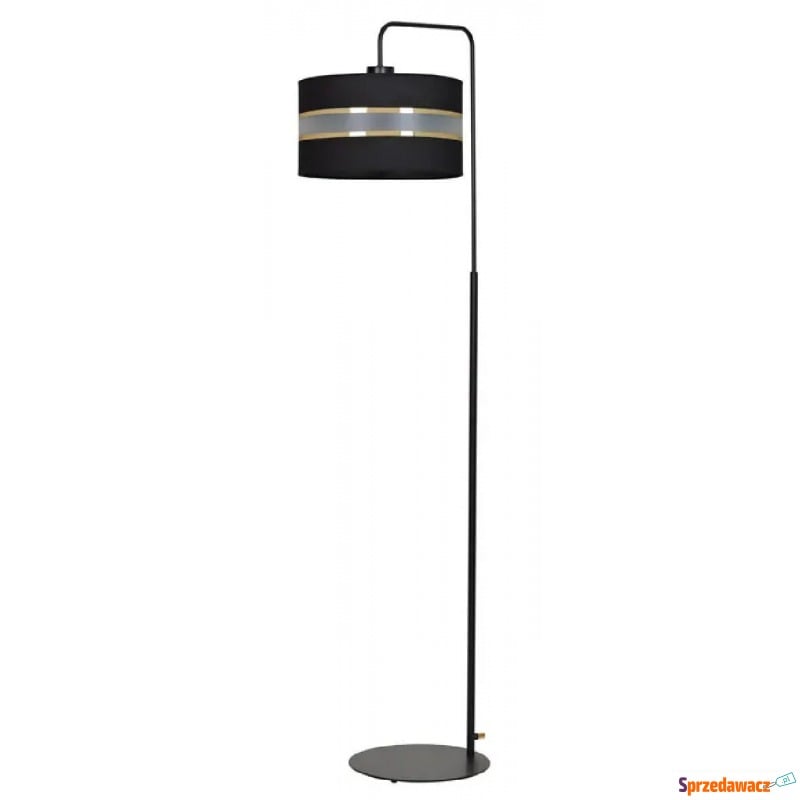 Czarna nowoczesna lampa podłogowa - D057-Opius - Lampy stojące - Wieluń