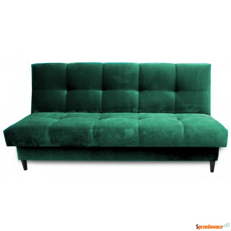 Pikowana kanapa rozkładana - Eleonor 40 kolorów - Fotele, sofy ogrodowe - Zaścianki