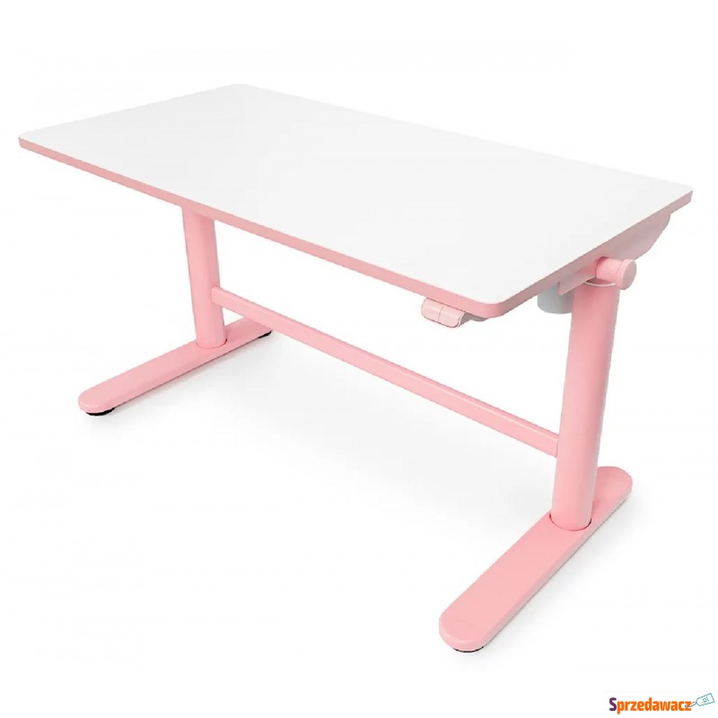 Różowe biurko dziecięce elektryczne - Fadio - Biurka - Ugoszcz
