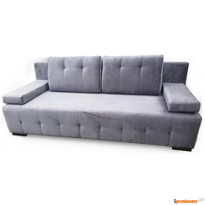 Pikowana kanapa rozkładana - Besanto 40 kolorów - Fotele, sofy ogrodowe - Piła