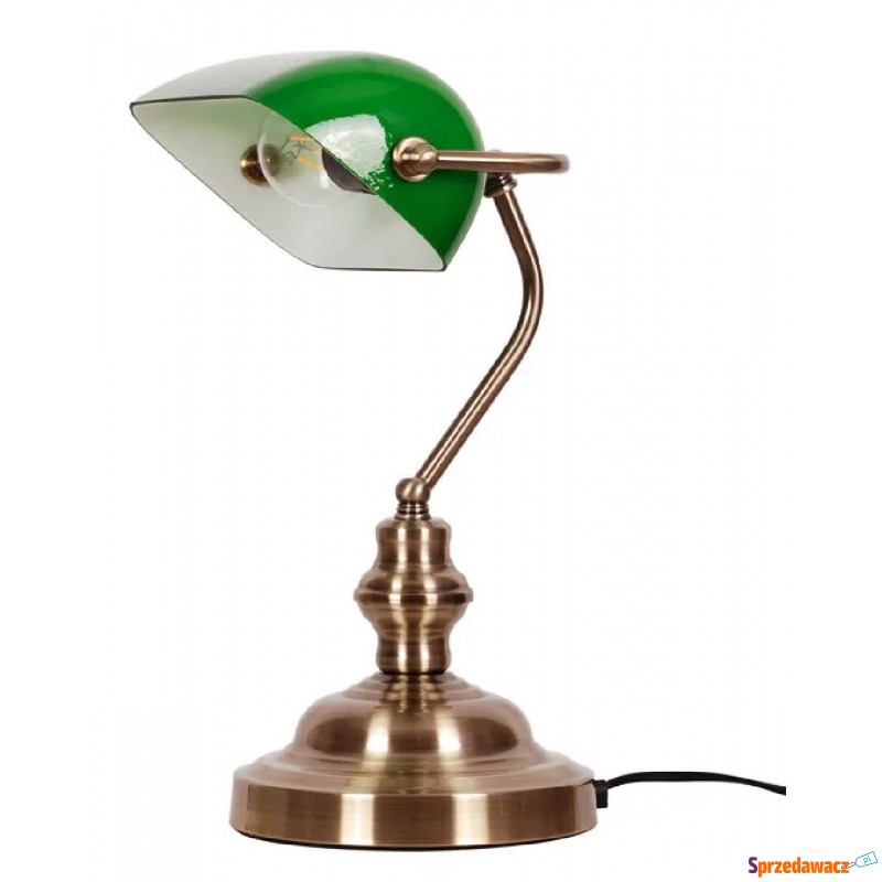 Zielona lampa na biurko bankierska - S270-Erava - Pozostałe oświetlenie - Piotrków Trybunalski