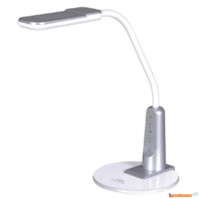 Srebrna dotykowa lampka biurowa LED - S264-Teni - Pozostałe oświetlenie - Mysłowice