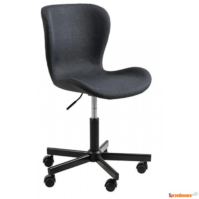 Antracytowy fotel obrotowy - Leggio - Krzesła biurowe - Płock