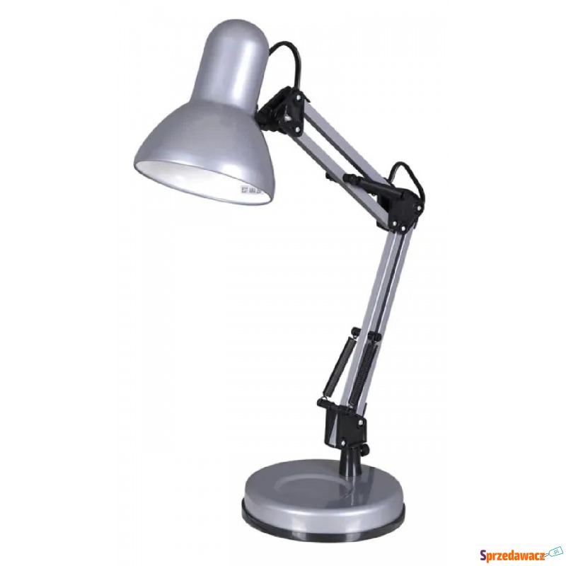 Srebrna biurowa lampa kreślarska - S273-Terla - Pozostałe oświetlenie - Bielsko-Biała