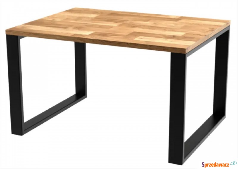 Czarny loftowy stolik kawowy - Renduti 4X - Stoły, stoliki, ławy - Rzeszów