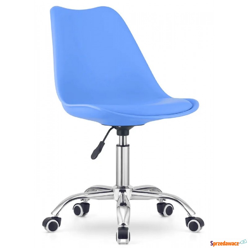 Niebieski młodzieżowy fotel obrotowy - Fernis - Krzesła biurowe - Bielsko-Biała