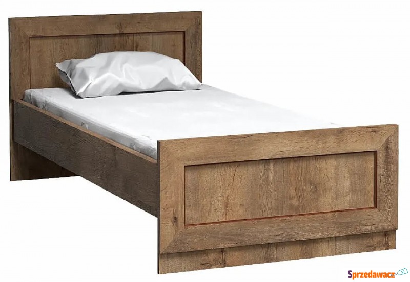 Jednoosobowe łóżko 90x200 dąb lefkas - Tilda 22X - Łóżka - Tczew