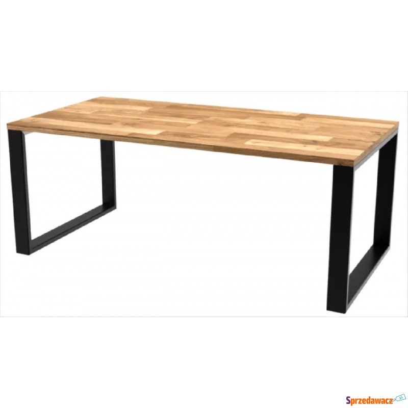 Czarny loftowy stolik kawowy - Renduti 6X - Stoły, stoliki, ławy - Rzeszów