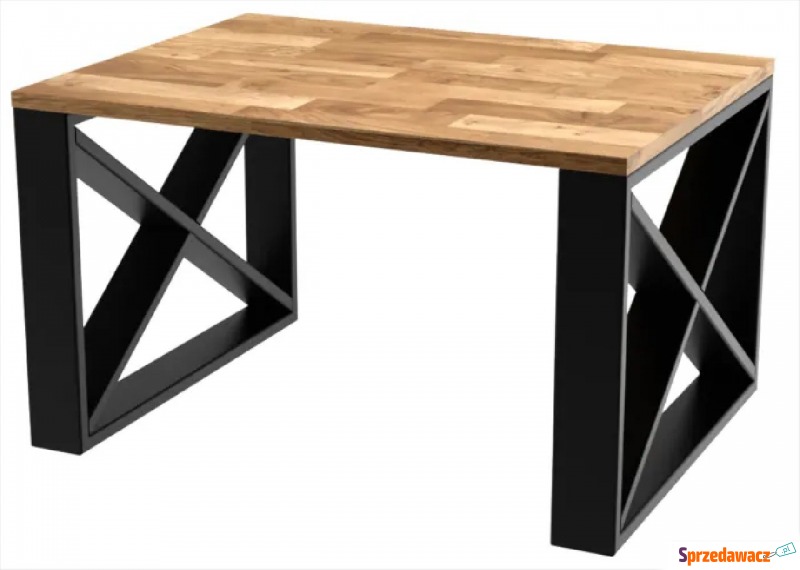 Czarny industrialny stolik kawowy - Monello 4X - Stoły, stoliki, ławy - Koszalin