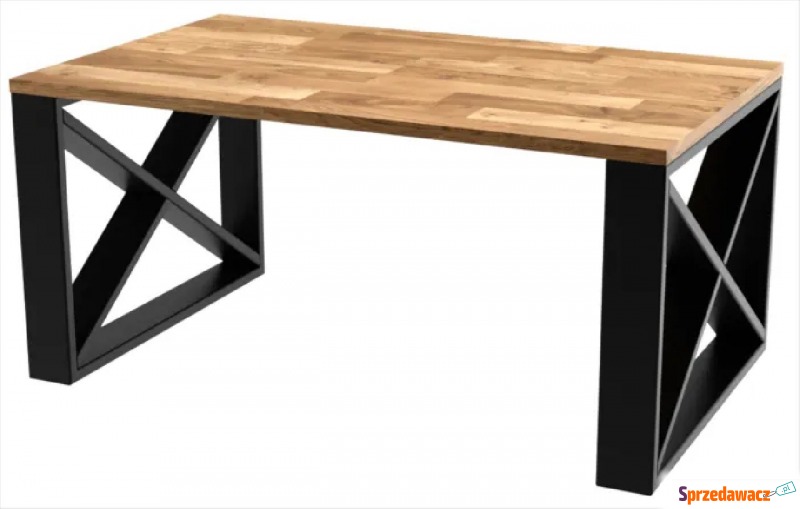 Czarny drewniany stolik kawowy - Monello 5X - Stoły, stoliki, ławy - Zabrze