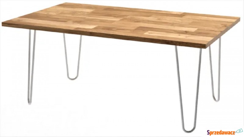 Biały loftowy stolik kawowy - Ronette 5X - Stoły, stoliki, ławy - Chorzów