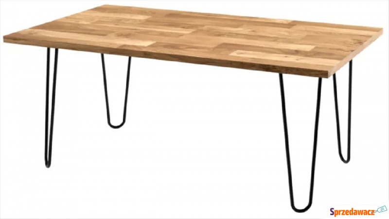 Czarny loftowy stolik kawowy - Ronette 5X - Stoły, stoliki, ławy - Tczew