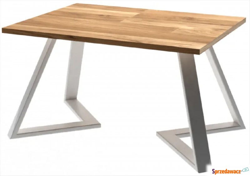 Biały loftowy stolik kawowy - Matella 4X - Stoły, stoliki, ławy - Elbląg