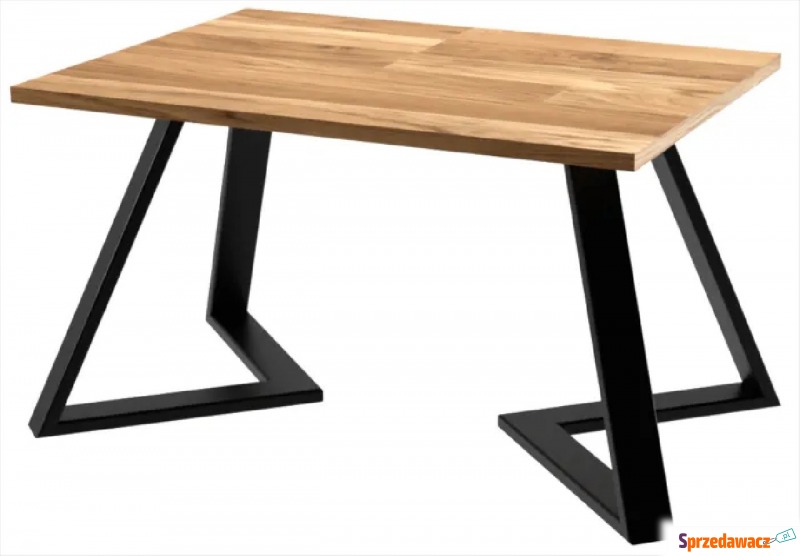 Czarny industrialny stolik kawowy - Matella 4X - Stoły, stoliki, ławy - Zielona Góra