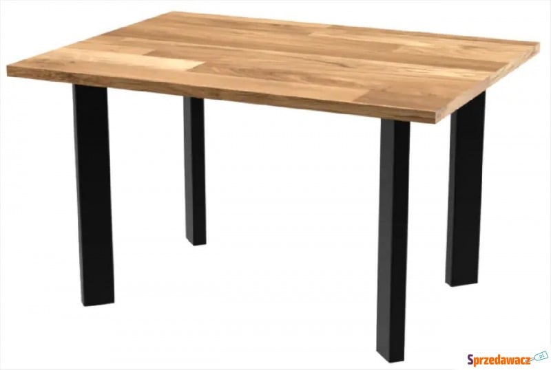 Czarny loftowy stolik kawowy - Karlon 4X - Stoły, stoliki, ławy - Toruń