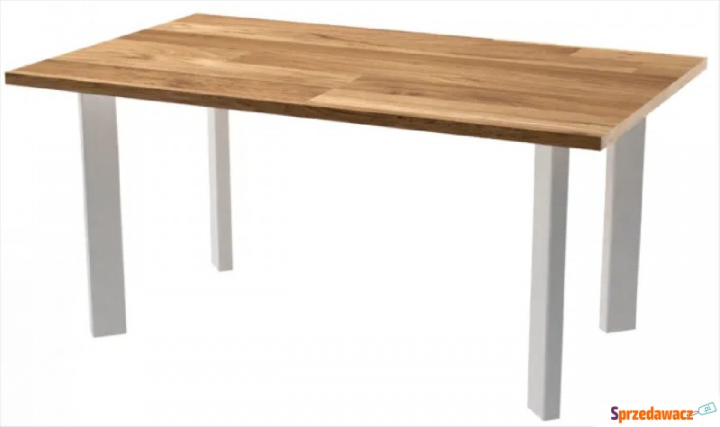 Biały loftowy stolik kawowy - Karlon 5X - Stoły, stoliki, ławy - Gliwice
