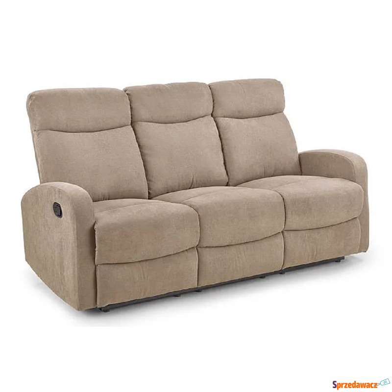 Beżowa trzyosobowa sofa rozkładana - Bover 4X - Fotele, sofy ogrodowe - Nowy Sącz