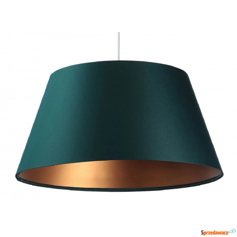 Zielona lampa wisząca glamour nad stół - S406-Ohra - Lampy stołowe - Chełm