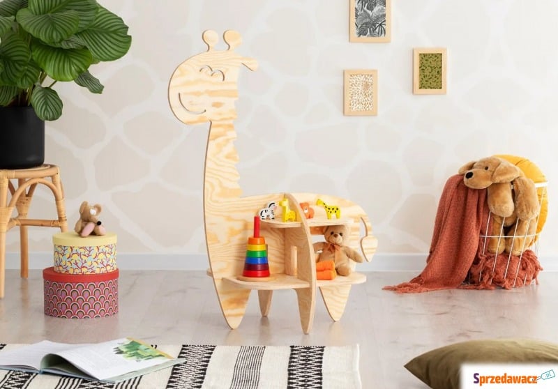 Regał do pokoju dziecięcego w kształcie żyrafy... - Regały biurowe - Bielsko-Biała