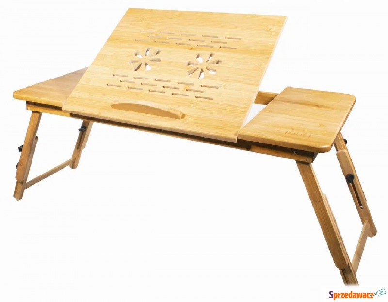 Bambusowy składany stolik pod laptopa - Westi - Stoły, stoliki, ławy - Wrocław