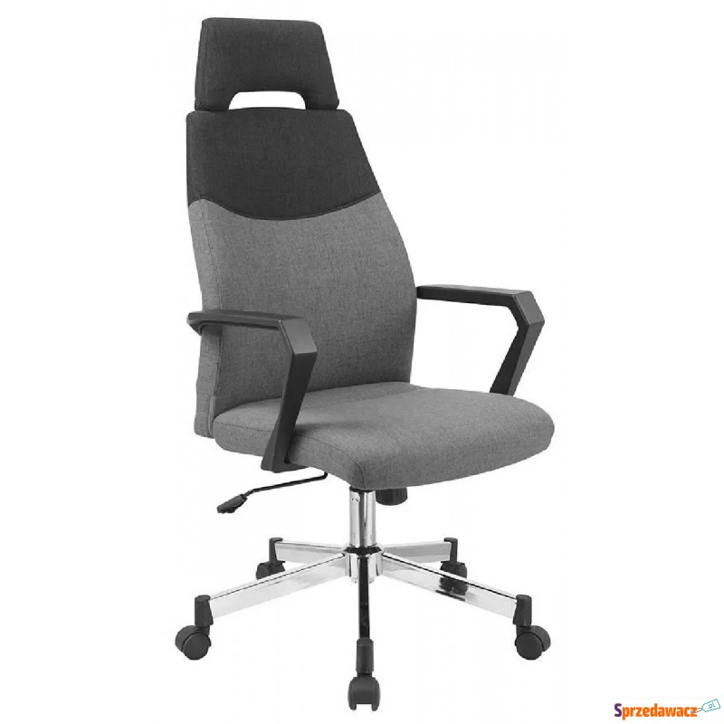 Obrotowy fotel biurowy Kilian - popiel - Krzesła biurowe - Lubowidz