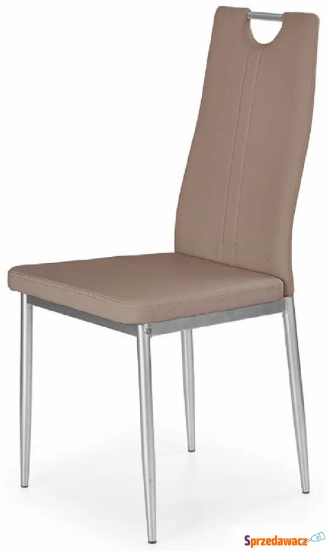 Krzesło tapicerowane Vulpin - cappuccino - Krzesła do salonu i jadalni - Mińsk Mazowiecki