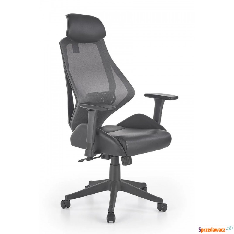 Fotel obrotowy Almon - czarny - Krzesła biurowe - Toruń