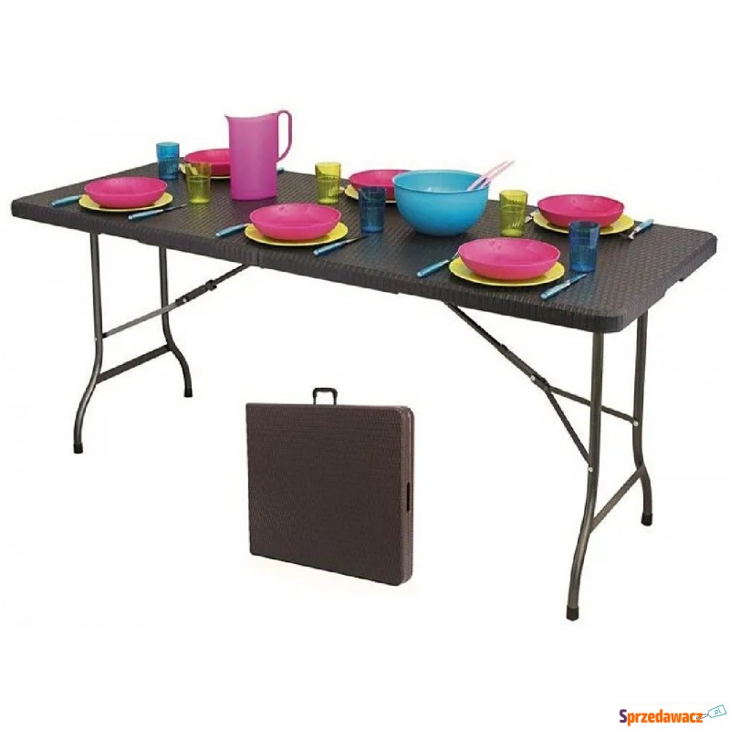 Stół składany cateringowy Turner 3X - technorattan - Stoły, ławy, stoliki - Otwock