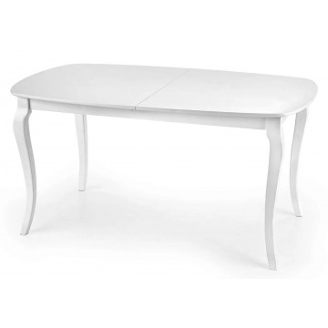 Rozkładany elegancki stół Reval - biały