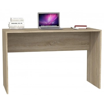 Nowoczesne biurko komputerowe Luvis 2X - dąb sonoma