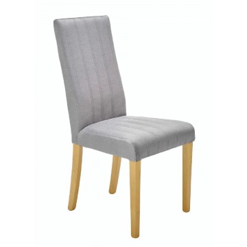 Szare drewniane krzesło do jadalni - Ladiso