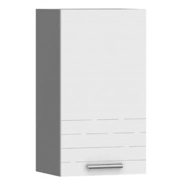 Biała wisząca szafka kuchenna - Sergio 22X 40 cm