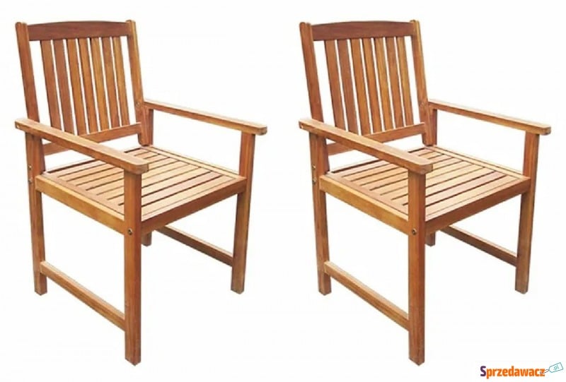Zestaw drewnianych krzeseł ogrodowych - Kint - Krzesła ogrodowe - Słupsk