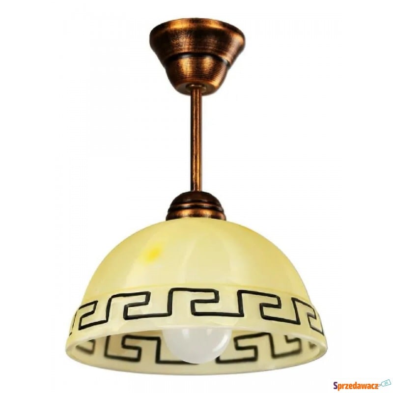Lampa wisząca w stylu retro E451-Goldi - Pozostałe oświetlenie - Luboszyce