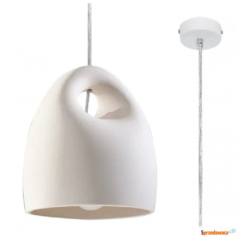 Biała minimalistyczna lampa wisząca - EXX236-... - Pozostałe oświetlenie - Grudziądz