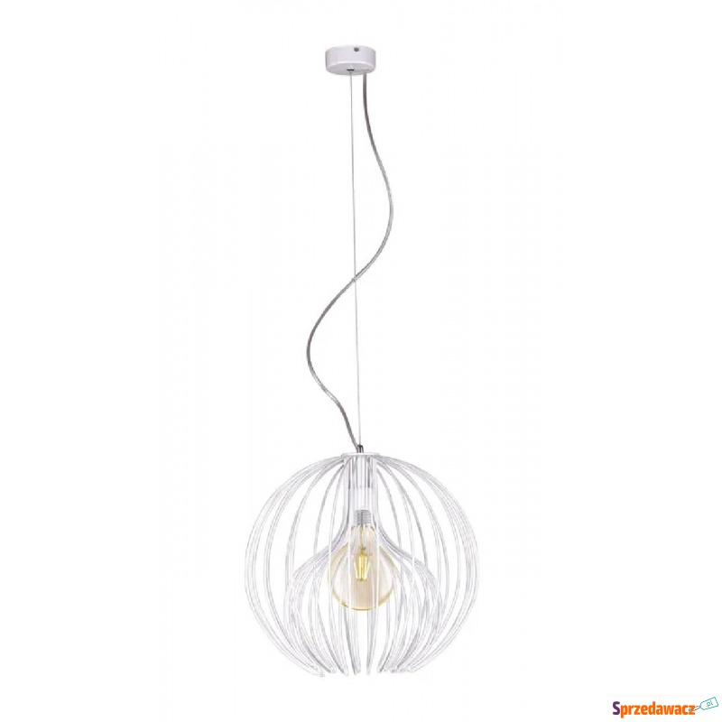 Biała druciana lampa wisząca kula - S541-Seva - Lampy wiszące, żyrandole - Olsztyn