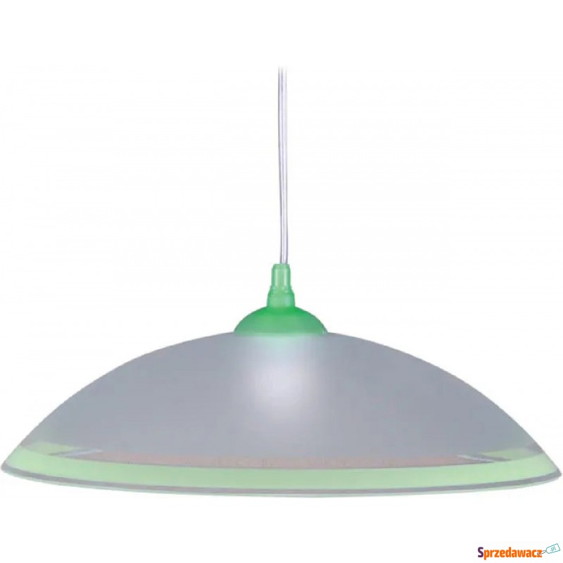Biało-zielona lampa wisząca do kuchni - S563-Mersa - Lampy wiszące, żyrandole - Gdańsk