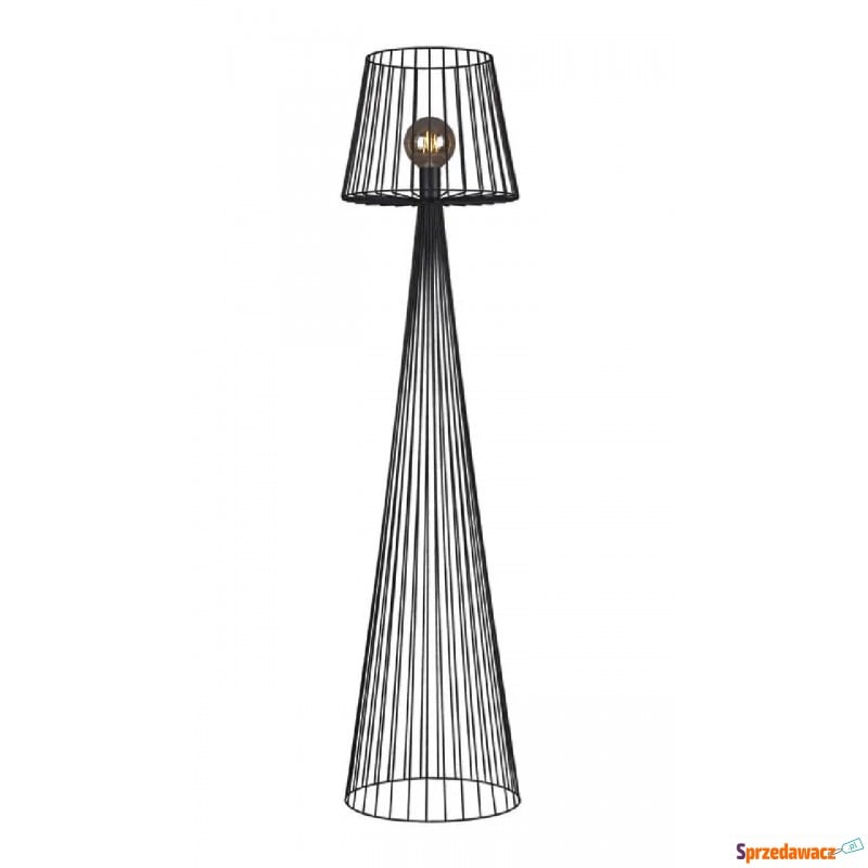 Czarna industrialna lampa podłogowa - S567-Folta - Lampy stojące - Będzin